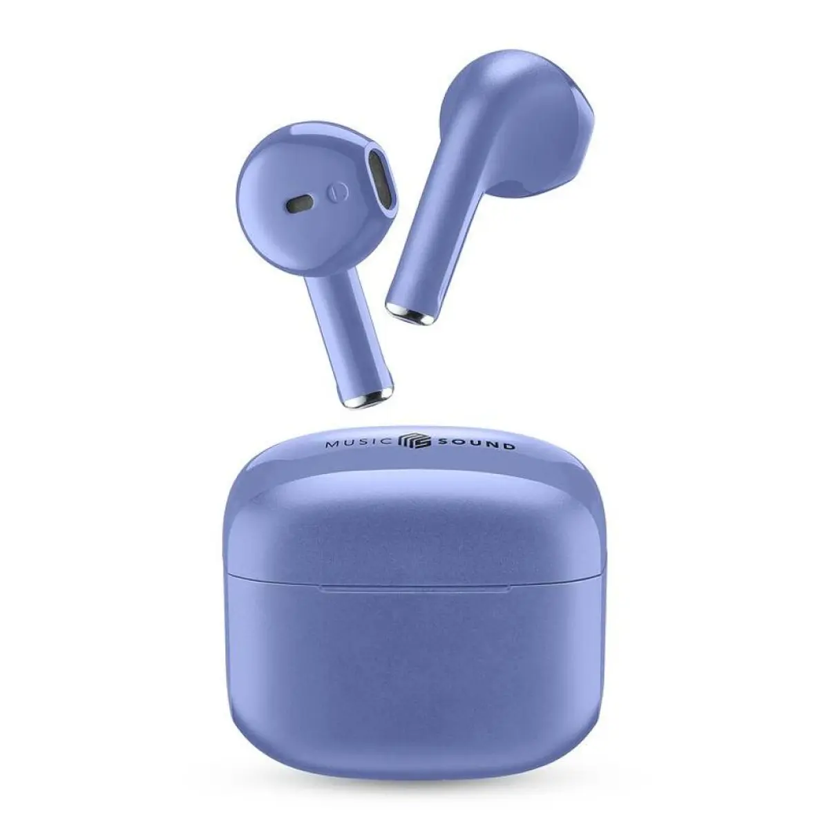 Bluetooth слушалки Music Sound Swag TWS, Сини