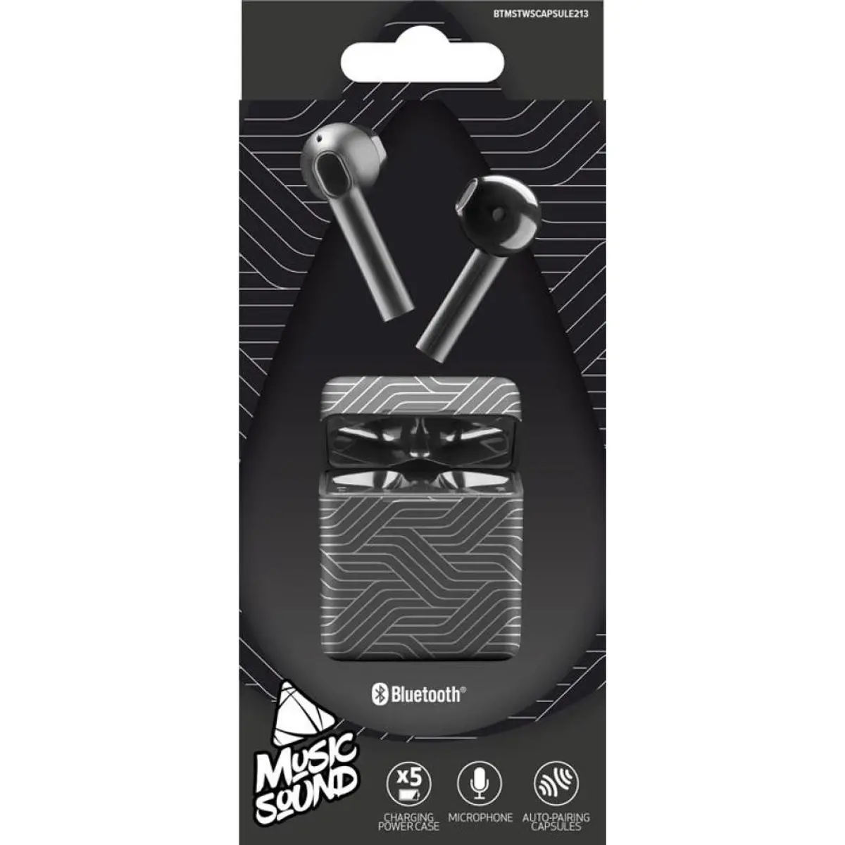 Bluetooth слушалки Music Sound TWS Lines