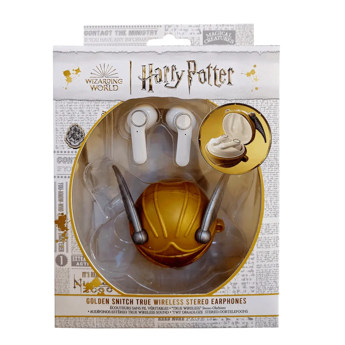Bluetooth слушалки TWS Harry Potter - Snitch