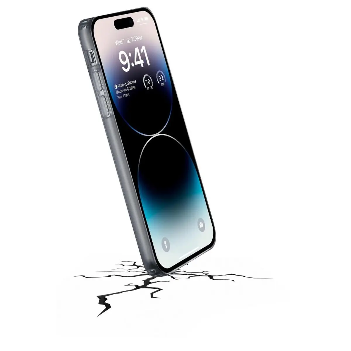 Clear Strong прозрачен твърд калъф за iPhone 14 Pro