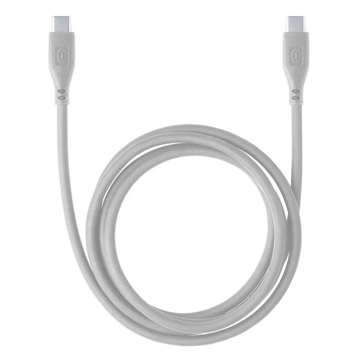 Кабел данни Soft USB-C към USB-C 1.2 м сив