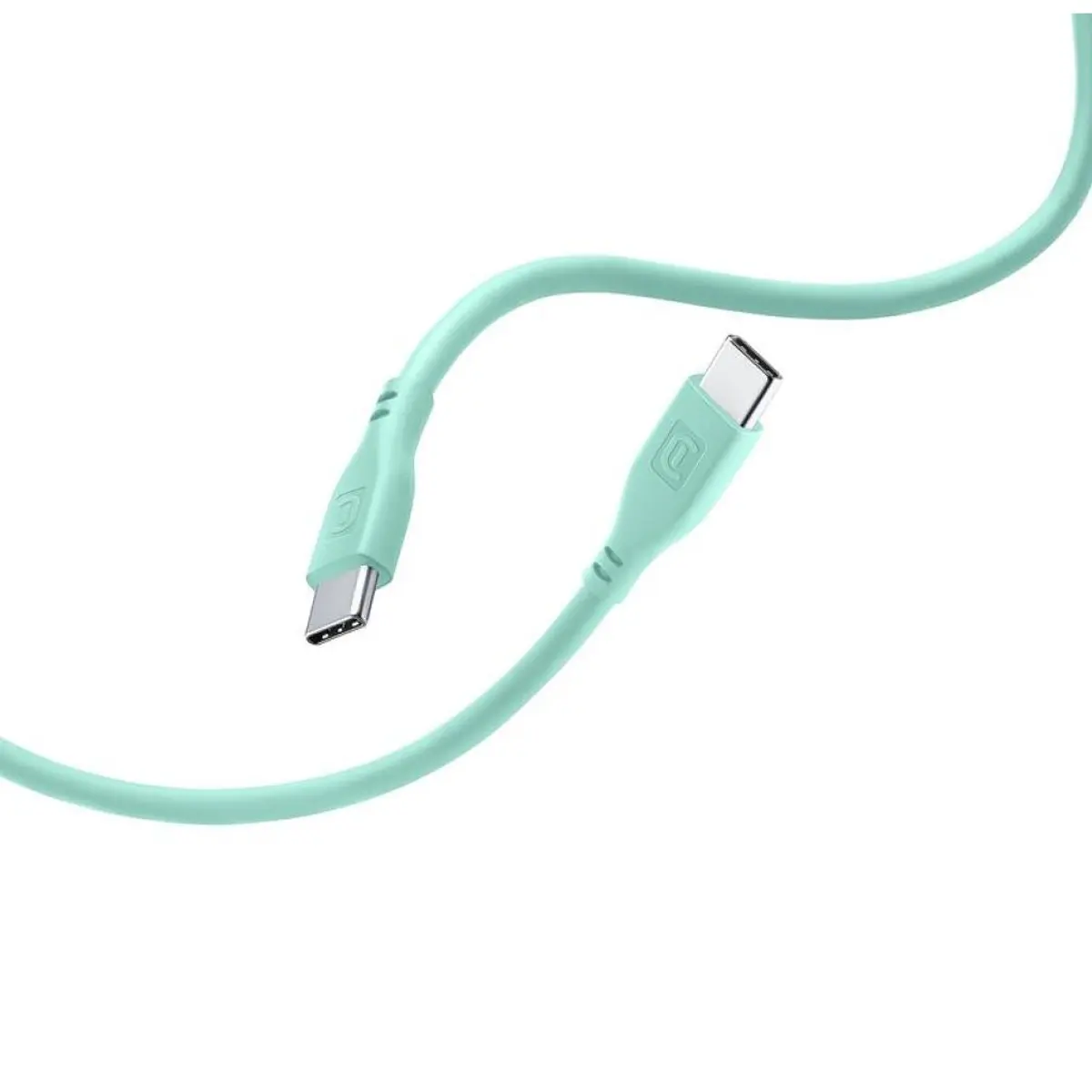 Кабел данни Soft USB-C към USB-C 1.2 м зелен