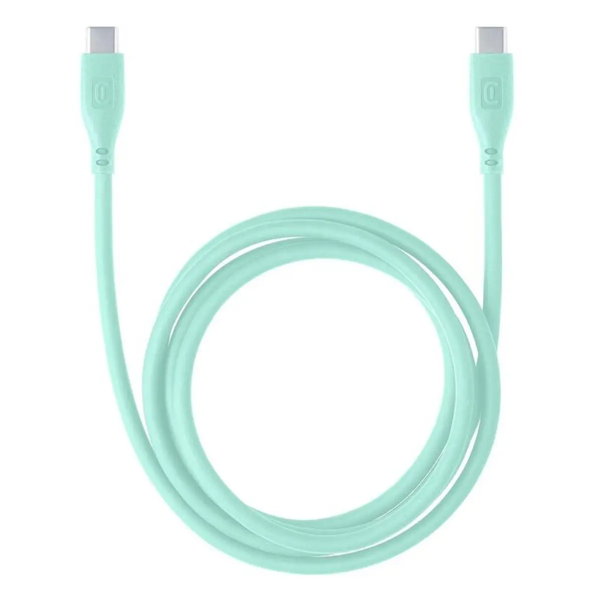 Кабел данни Soft USB-C към USB-C 1.2 м зелен