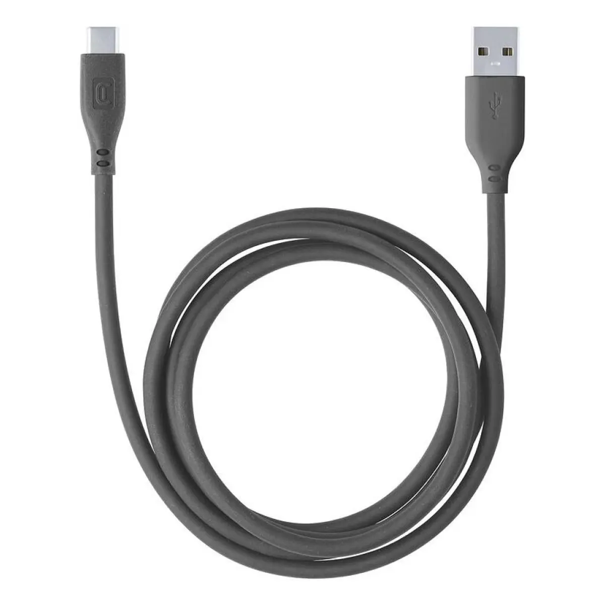 Кабел данни Soft USB към USB-C 1.2 м черен