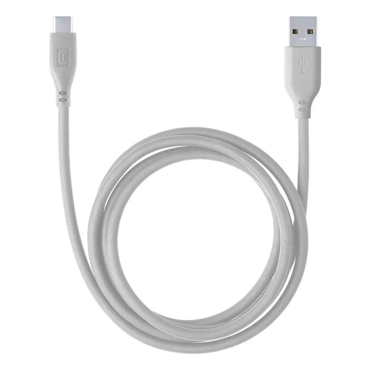 Кабел данни Soft USB към USB-C 1.2 м сив