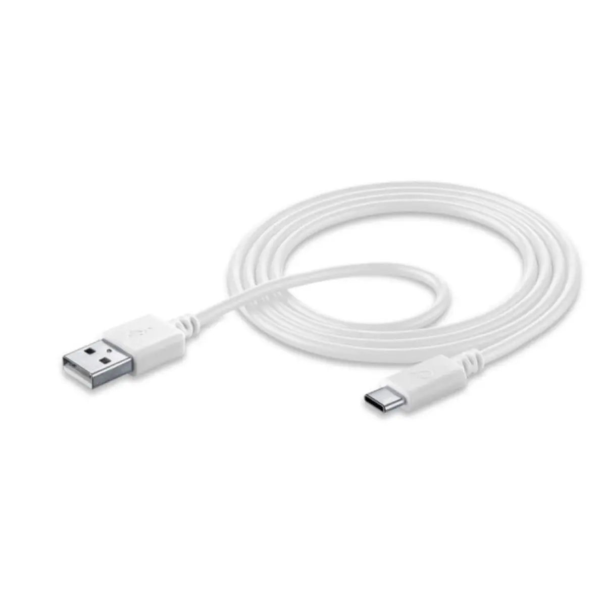Кабел данни USB - USB C 1,2м бял