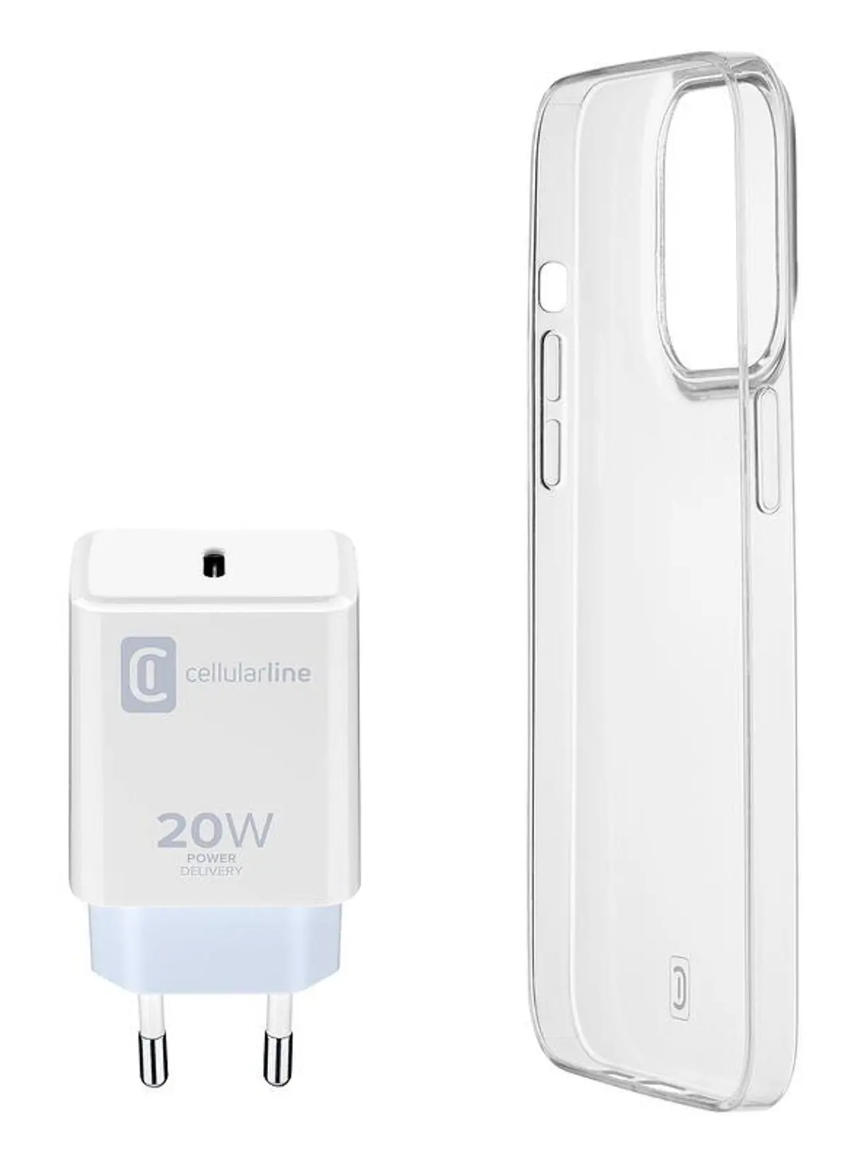 Пакет за iPhone 14 Plus- Зарядно USB-C 20W + калъф
