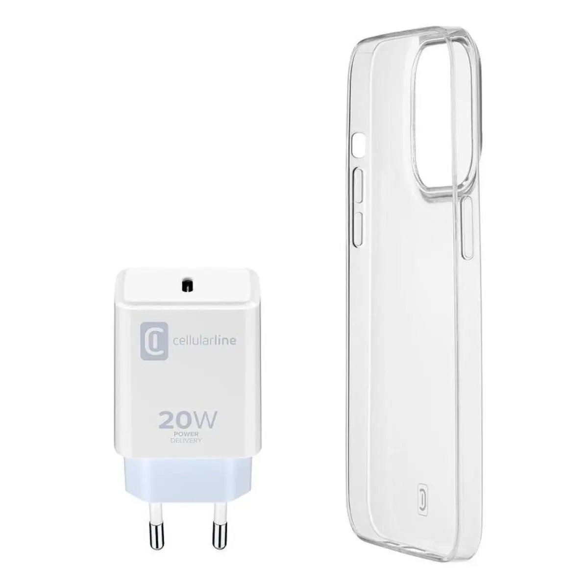 Пакет за iPhone 14 Pro- Зарядно USB-C 20W + калъф