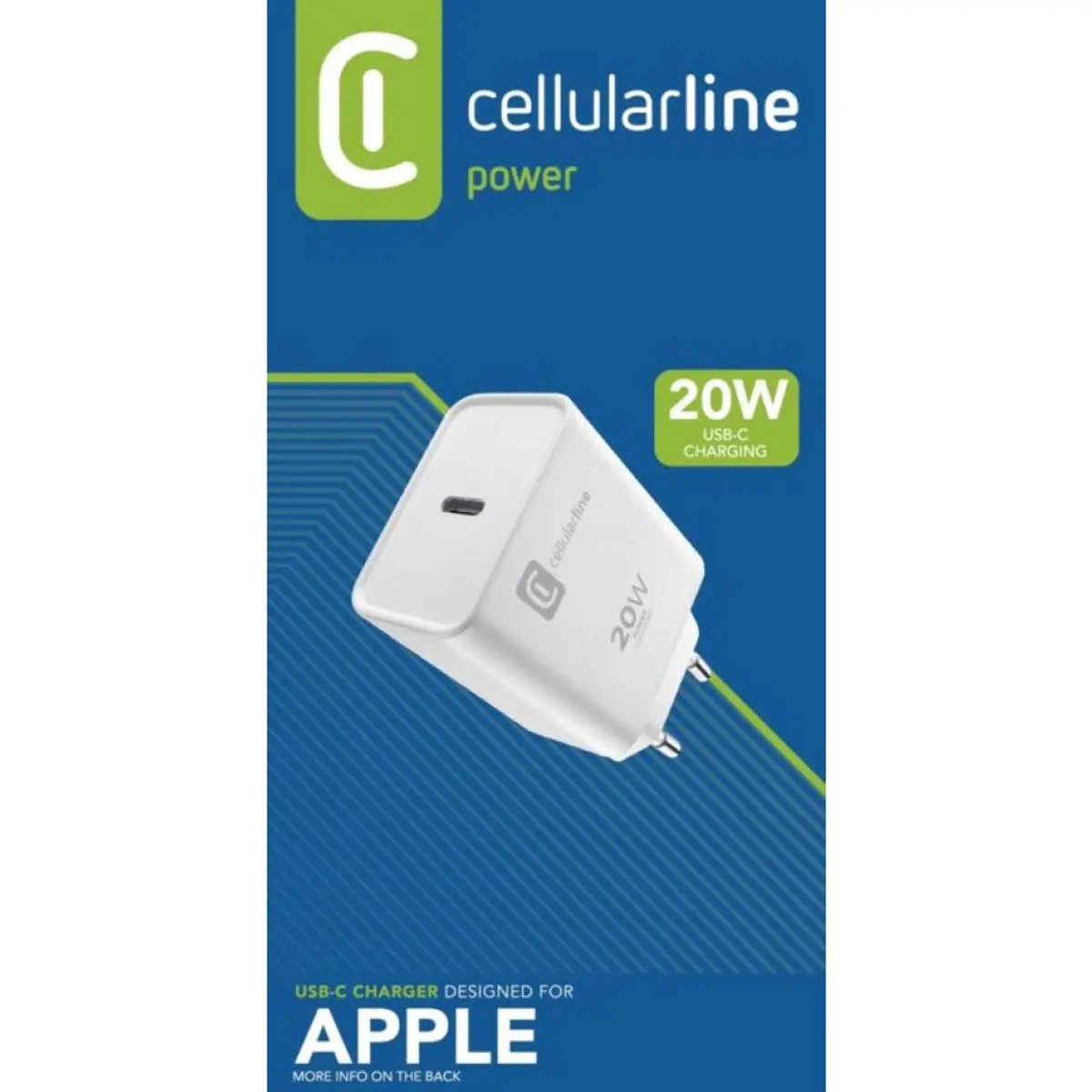 PD Зарядно 220V USB-C 20W бяло