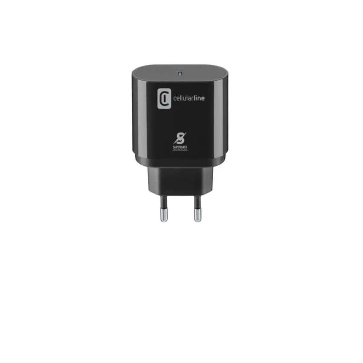 PD Зарядно 220V USB-C 25W черно