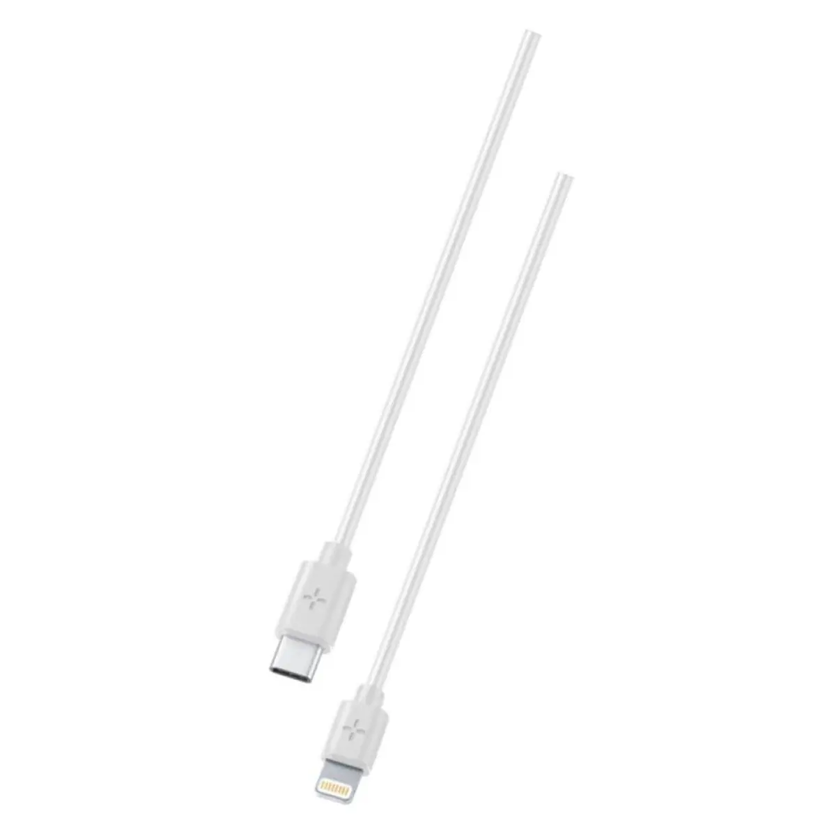 PL Кабел данни USB-C към Lightining 1 м бял