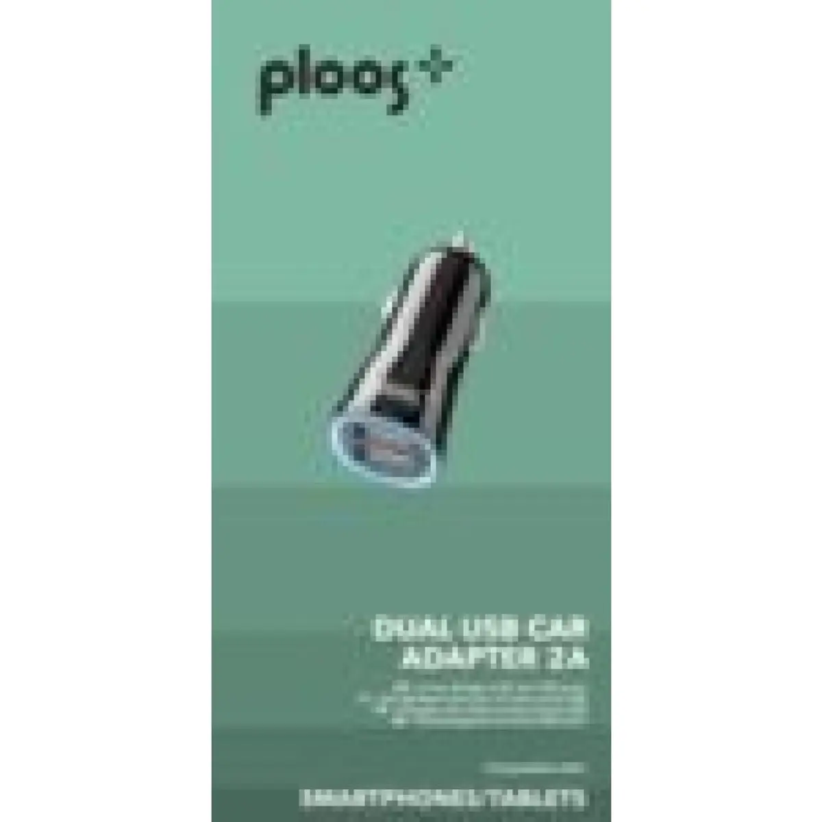 PL Зарядно 12V за кола 2 USB, 2A черно