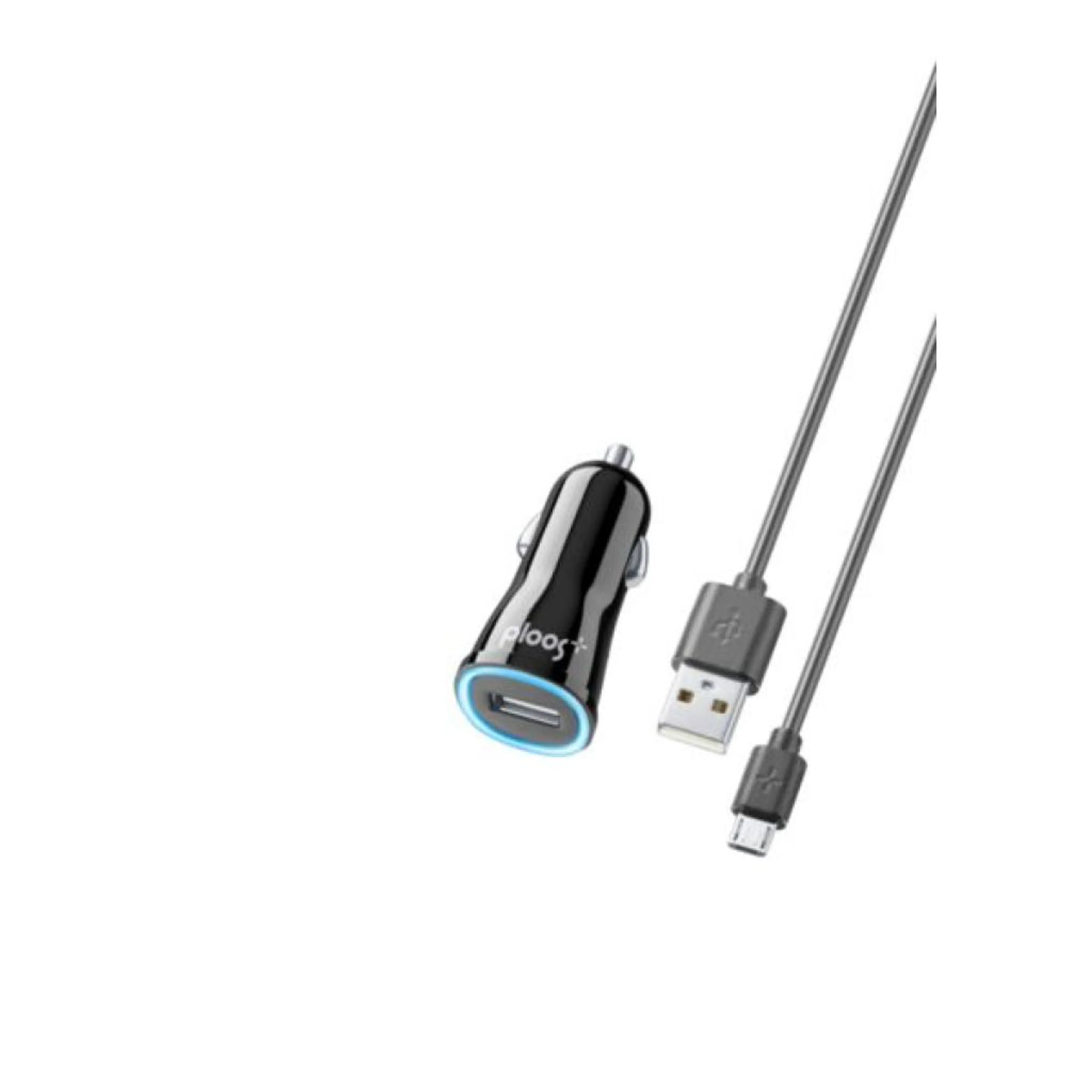 PL Зарядно 12V за кола USB 1A черно