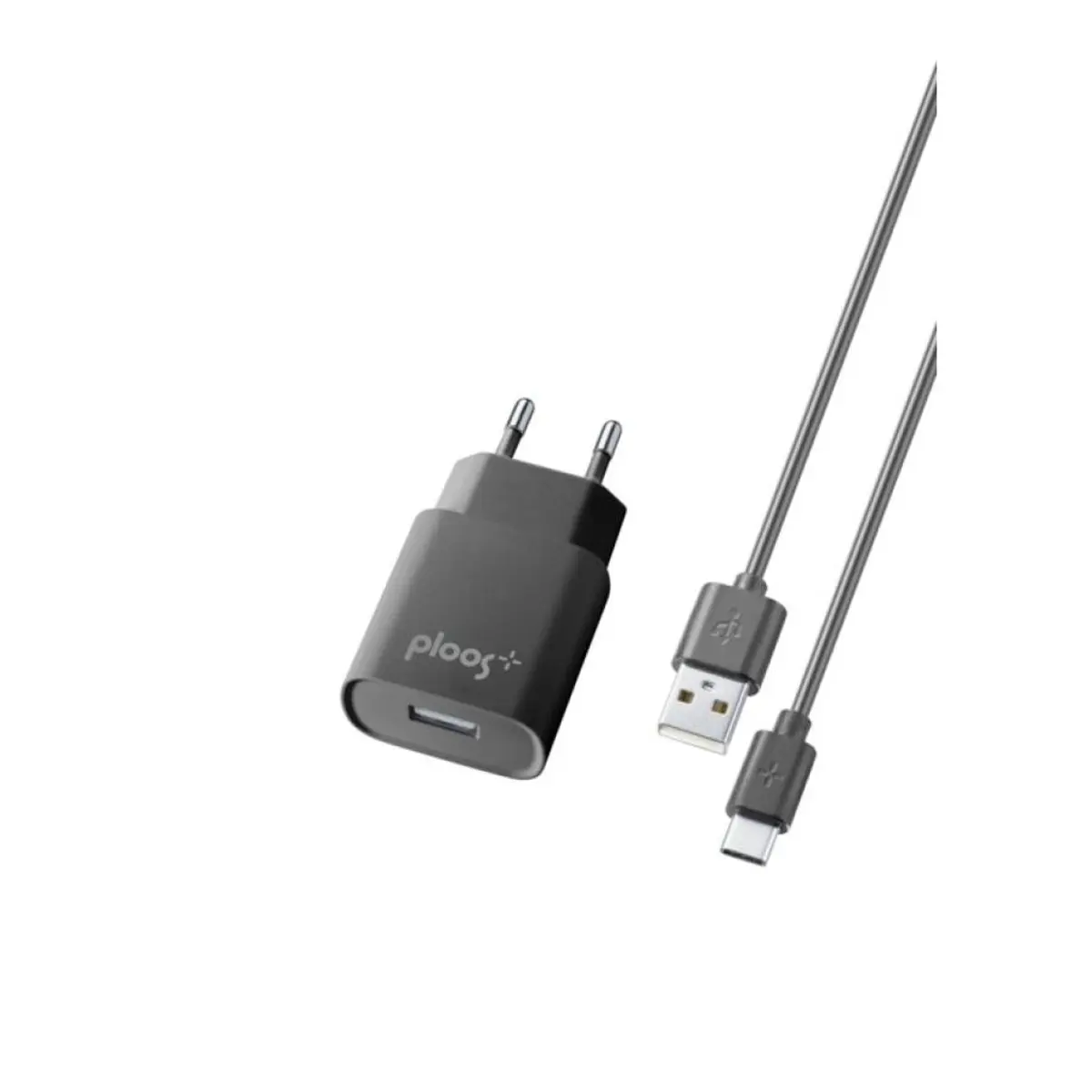 PL Зарядно 220V USB-C, 2A черно