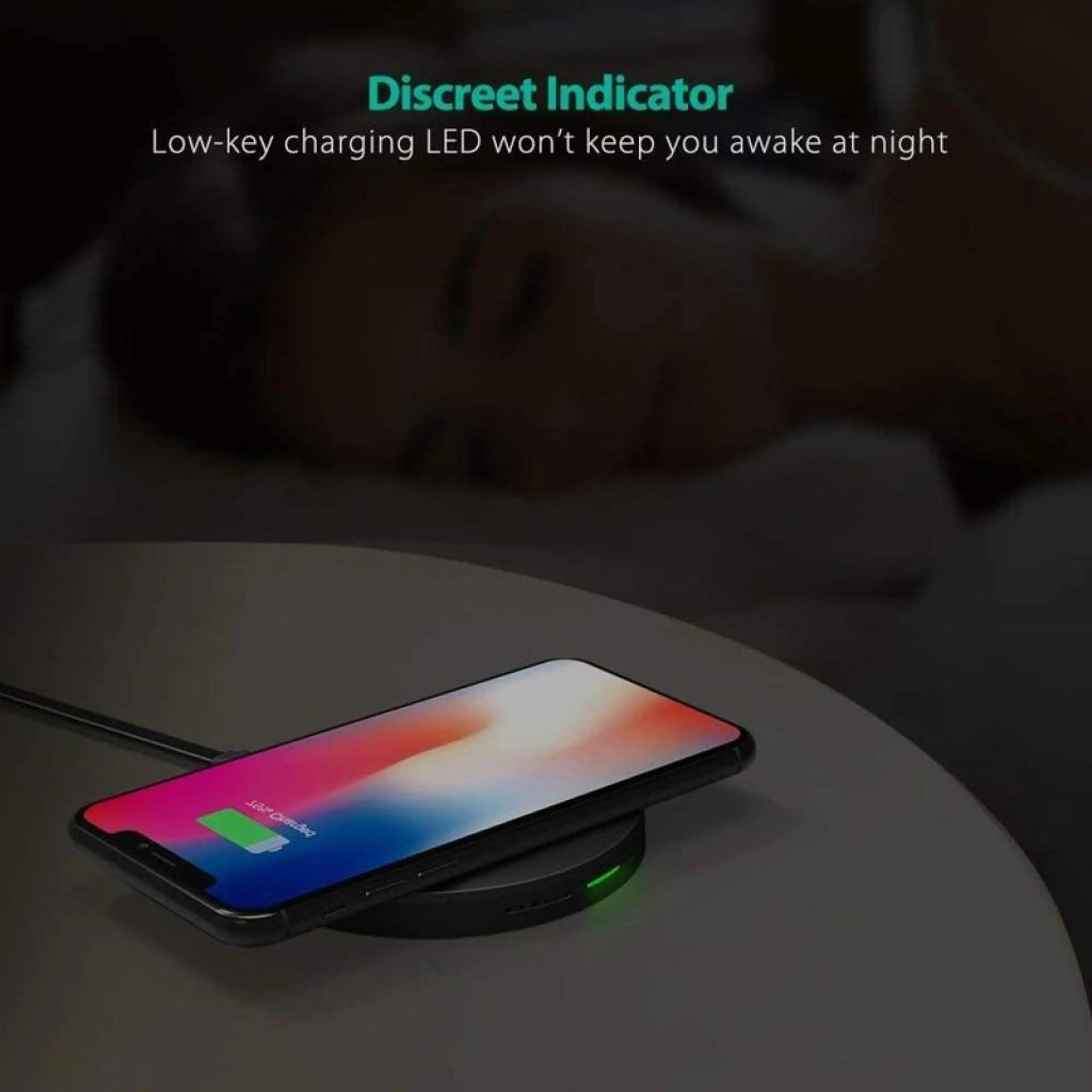 RP Безжично зарядно 10W RP-PC014 черно