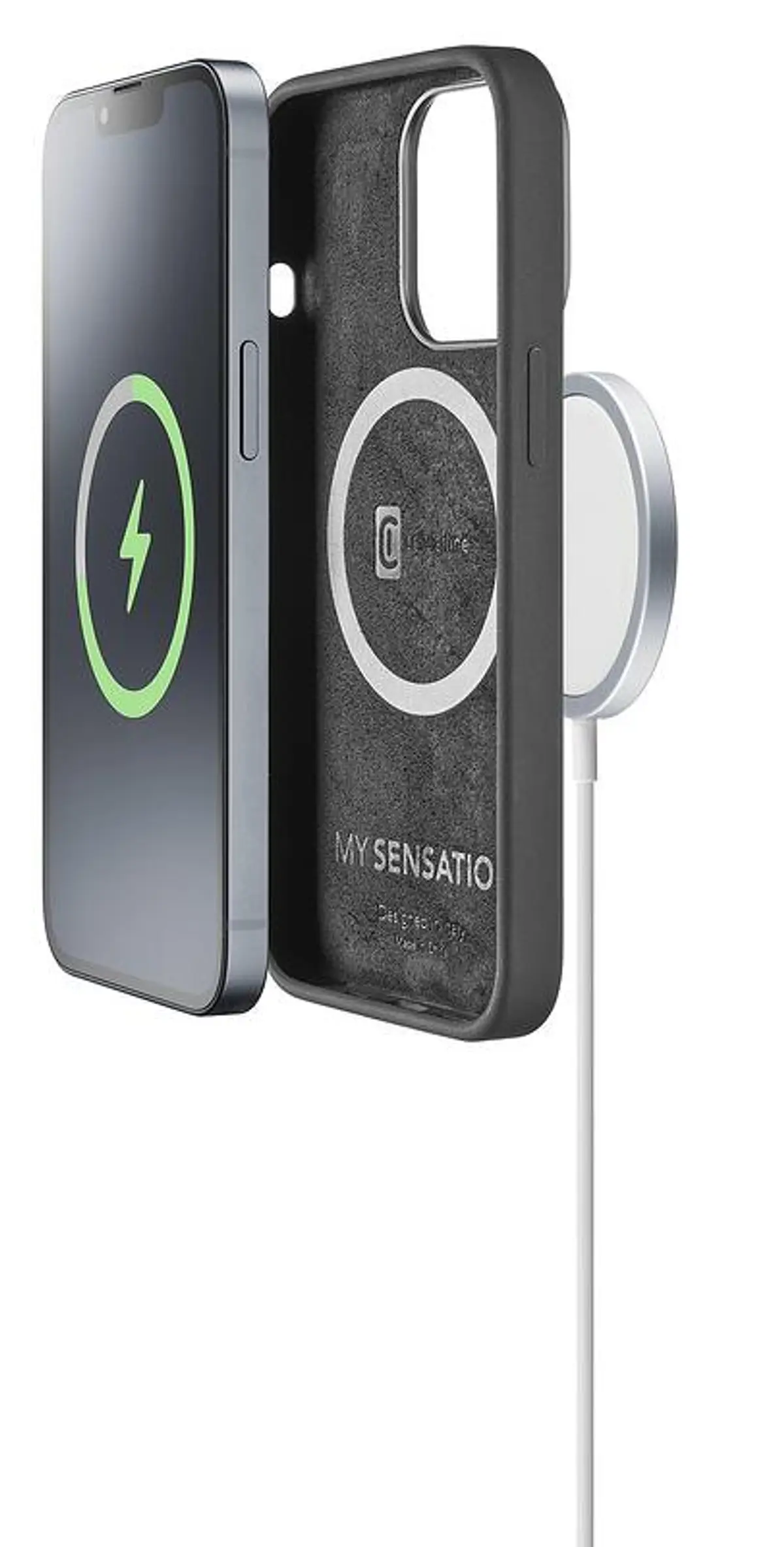 Sensation Mag калъф за iPhone 14 черен