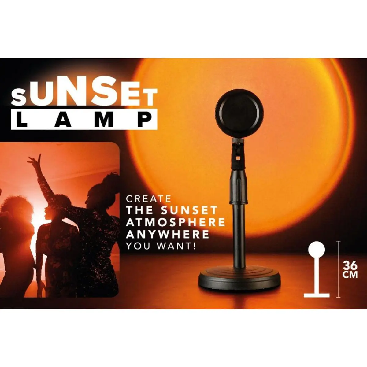 Sunset LED лампа 36 см