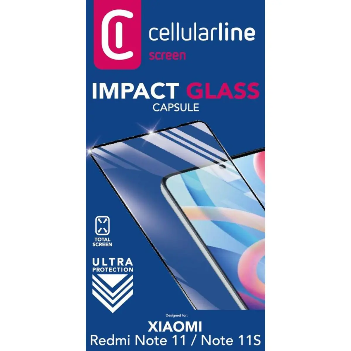 Закалено протектор за Xiaomi Redmi Note 11/11S черно