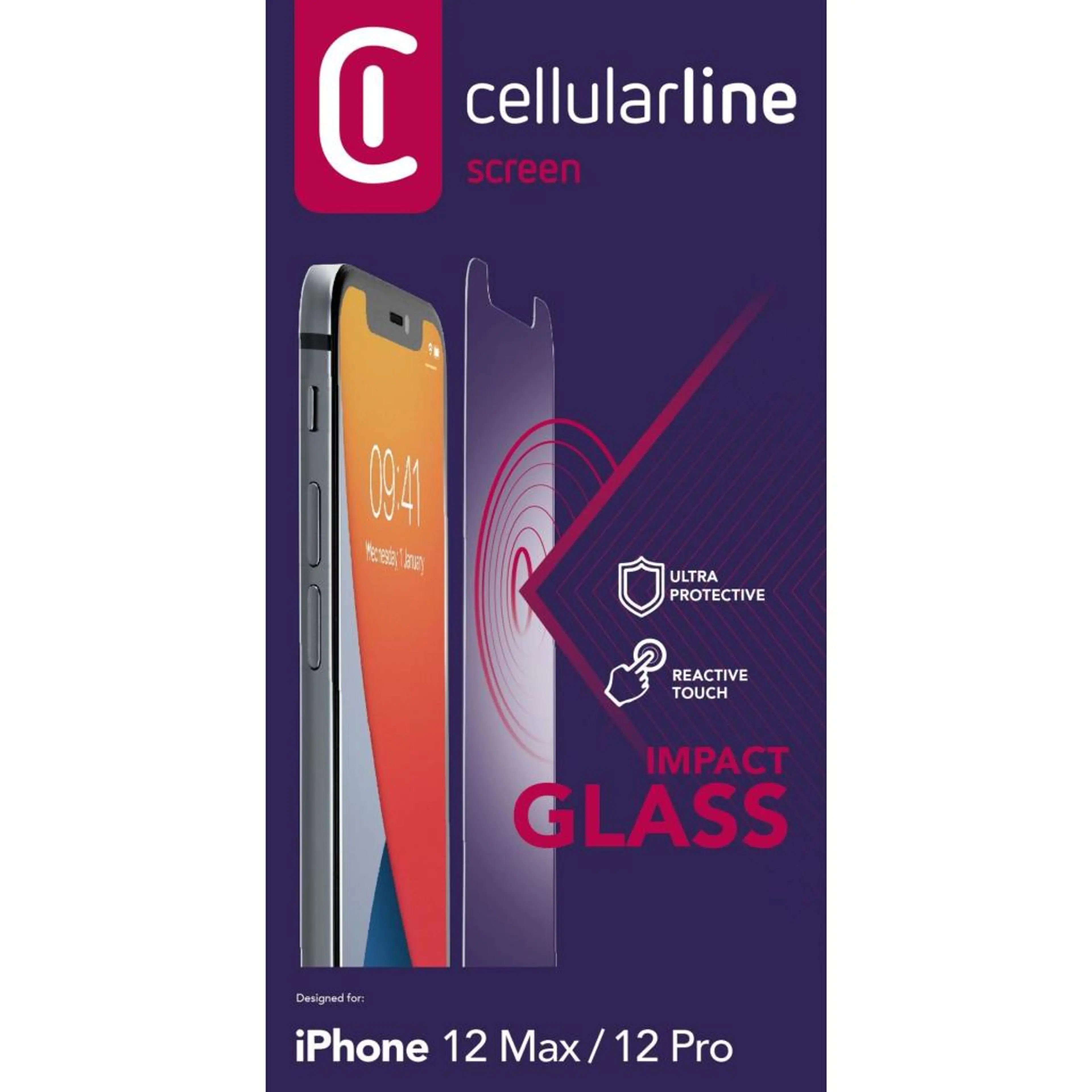 Закалено стъкло за iPhone 12/12 Pro