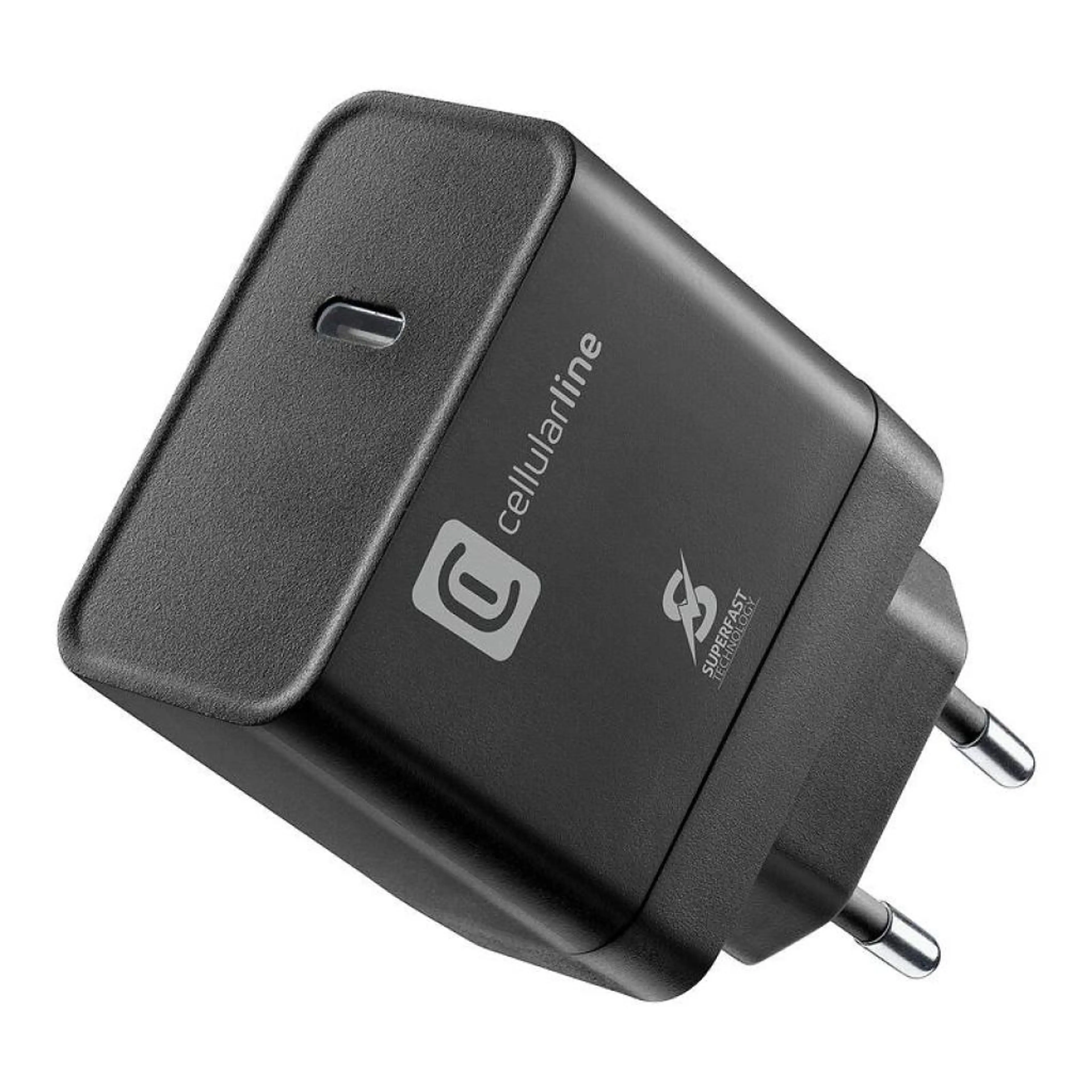 Зарядно 220V PD USB-C 45W черно