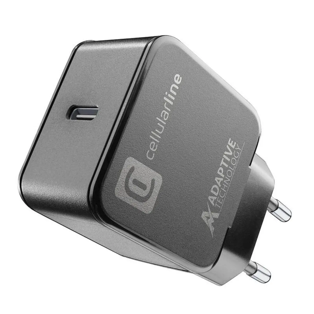 Зарядно 220V USB-C 15W черно